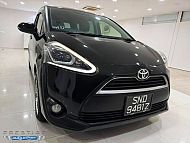 Toyota Sienta 1.5G A 2016 Black Android Player